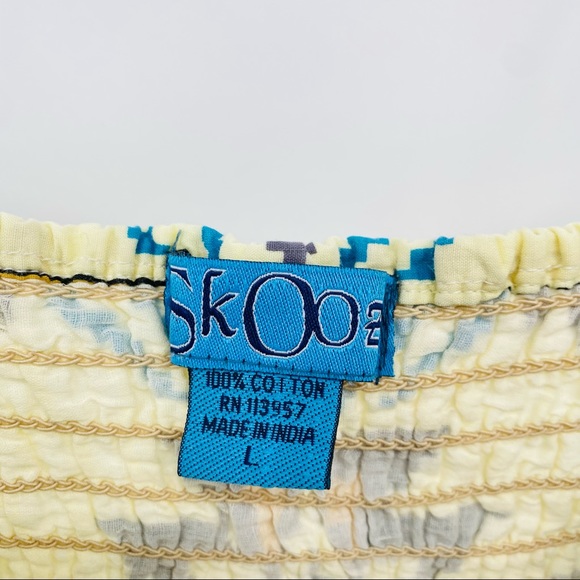 Skoozi Multi Color Aztec Midi Dress L - Picture 5 of 5